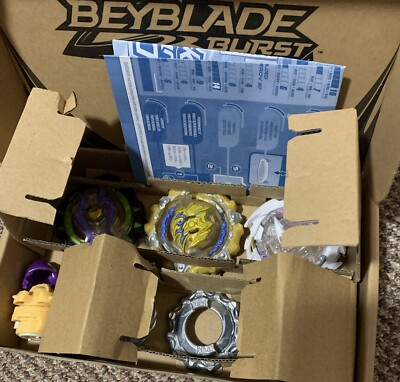 (3pcs) Hasbro TOMY Burst QuadDrive Random Booster Beyblade toy