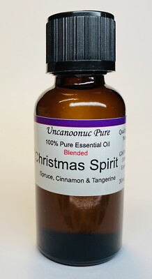 Christmas Spirit 100 % Pure Essential Oil Blend Aromatherapy ISO Cert 30Ml