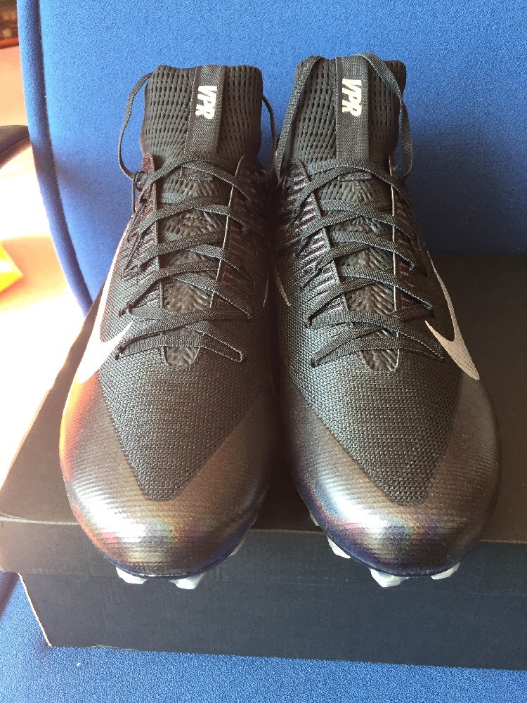 Nike Vapor Mens Sz 16 Untouchable 2 Football Cleats Black‎ Metallic 824470-002 Nike Vapor Mens Sz 16 Untouchable 2 Football Cleats Black  main image 2