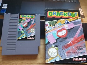 CRACKOUT - Nintendo NES - 1991 - Palcom - VGC - UK PAL