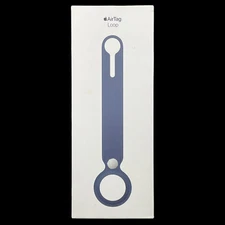 Genuine Original Apple AirTag Polyurethane Loop Case Cover - Deep Navy MHJ03ZM/A