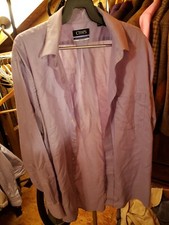 Chaps Lavender Dress Shirt, Size 16.5, 34/35