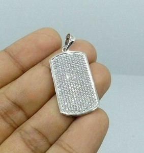 white dog tag