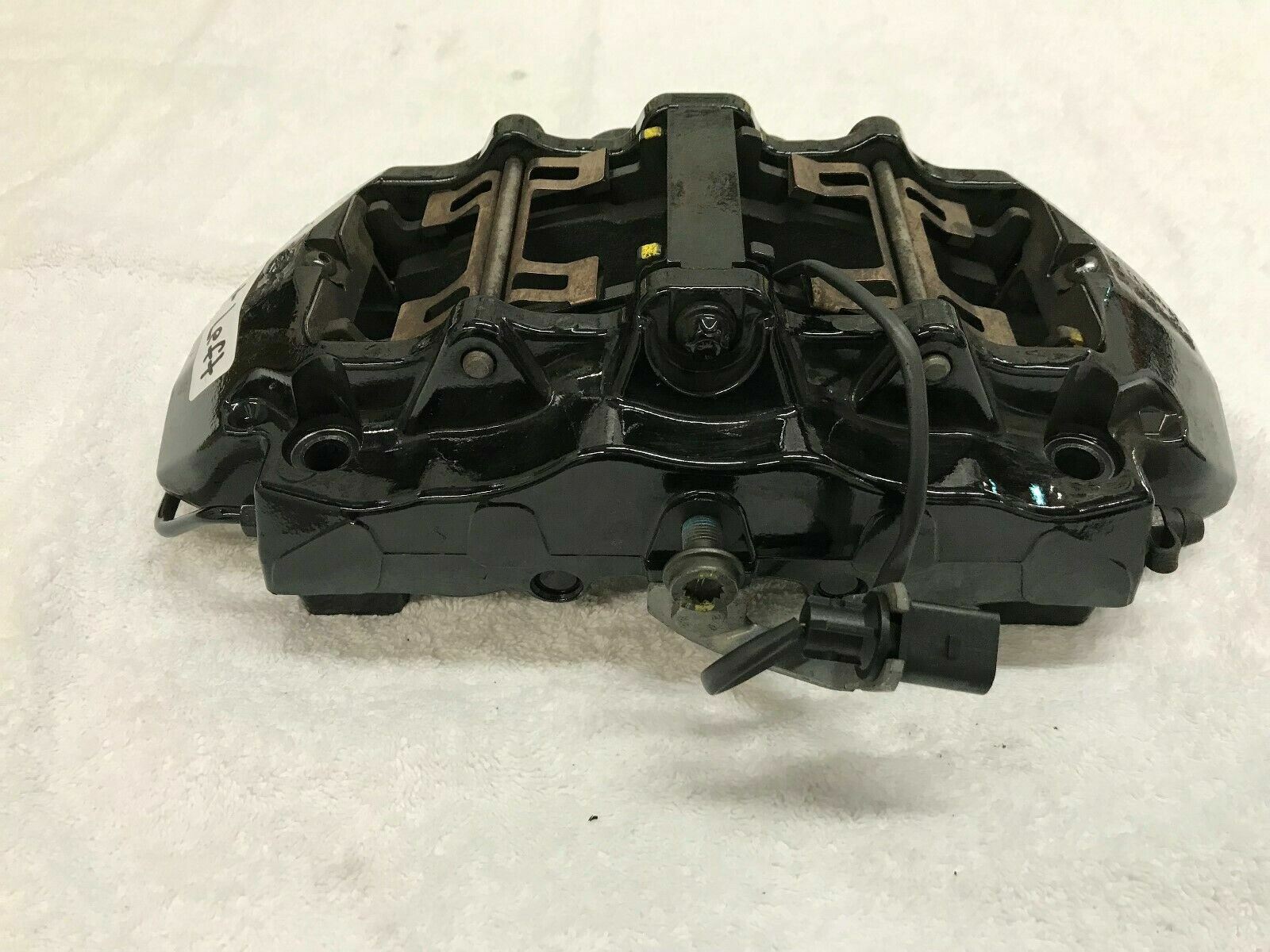 LAMBORGHINI MURCIELAGO LP640 FRONT LEFT SIDE BRAKE CALIPER BLACK OEM 410615105Q