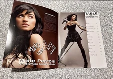 Maite Perroni Autograph NYX Cosmetics The Book RBD REBELDE Make Up Los Angeles