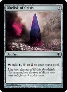 Obelisk of Grixis x4 - Shards of Alara - NM-Mint, English - Shards of Alara