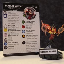 Marvel Heroclix SCARLET WITCH - 043 RARE Avengers Fantastic Four EMPYRE Set