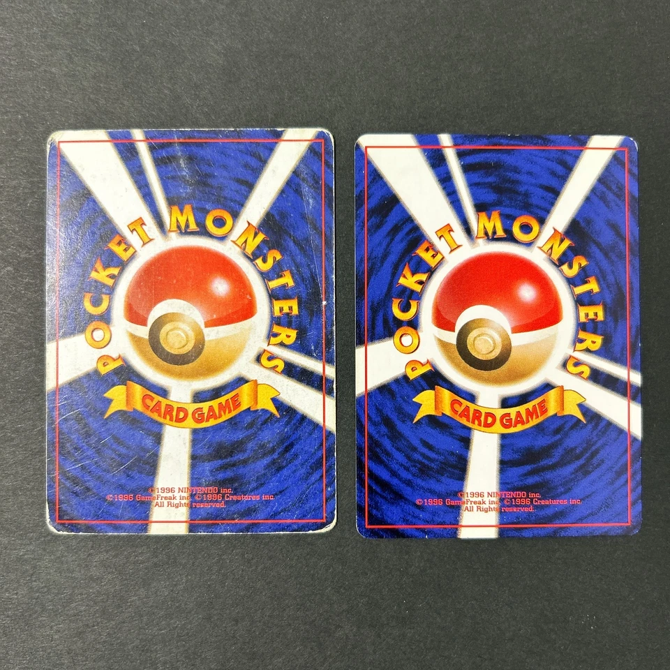 Charizard Venusaur Blastoise Base Set Old Back 9set Japanese Pokemon Card MP - Image 3 of 4