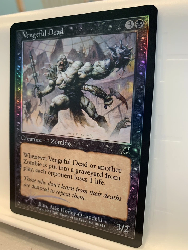 Vengeful Dead FOIL MINT Scourge MTG Magic the Gathering Foil Card Pack Fresh - Image 3 of 4