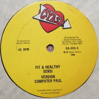 Sister Sensi / Django Thriller - Fit & Healthy / I Believe (12'') (Very Good Plus