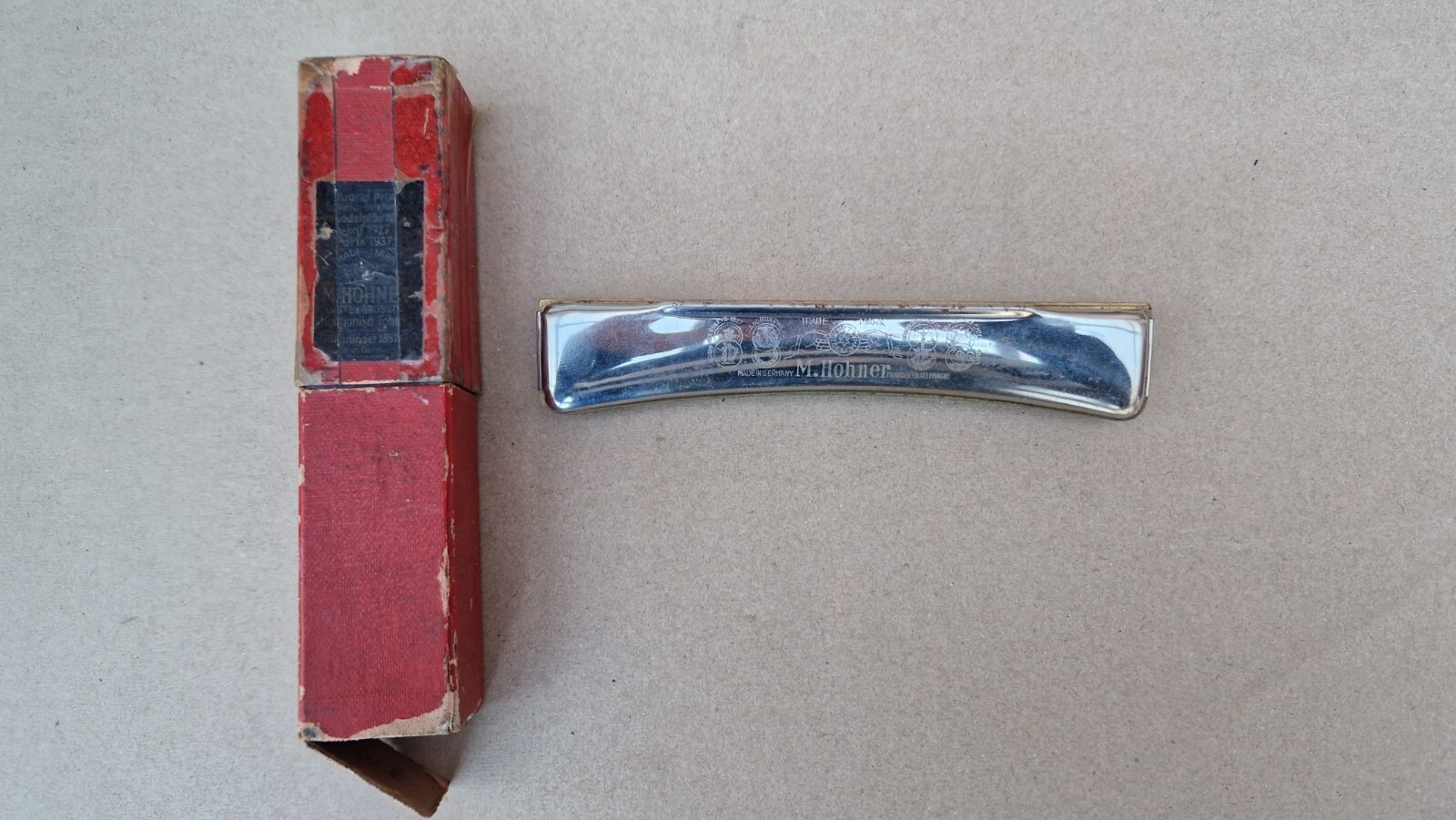 Ancien Harmonica M. Hohner Echo grand prix eBay