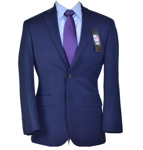 Isaia Extra-Slim 'Sanita' Navy Blue Aquaspider Super 160s Wool