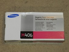 Samsung M406S Magenta Toner Cartridge CLT-M406S Genuine New Sealed Box