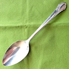 Oneida Tudor Plate Together Pattern Soup Dessert Spoon 1956 Floral 7 1/4" #73423