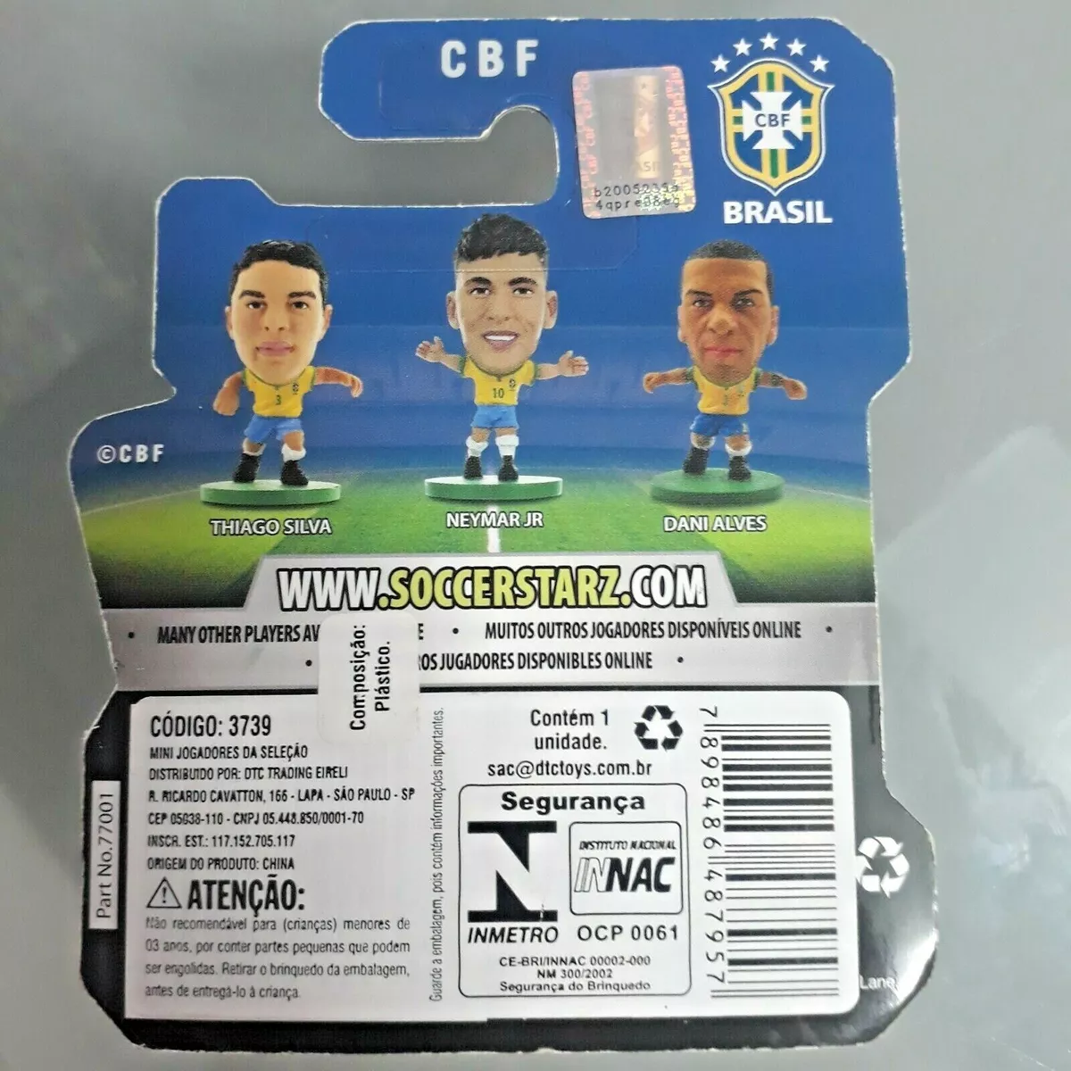 Brazilian National Team – The Official SoccerStarz Shop