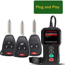 (2 Key Fob And Tool Kit) Replacement For 2007-2017 Jeep Wrangler Compass Patriot