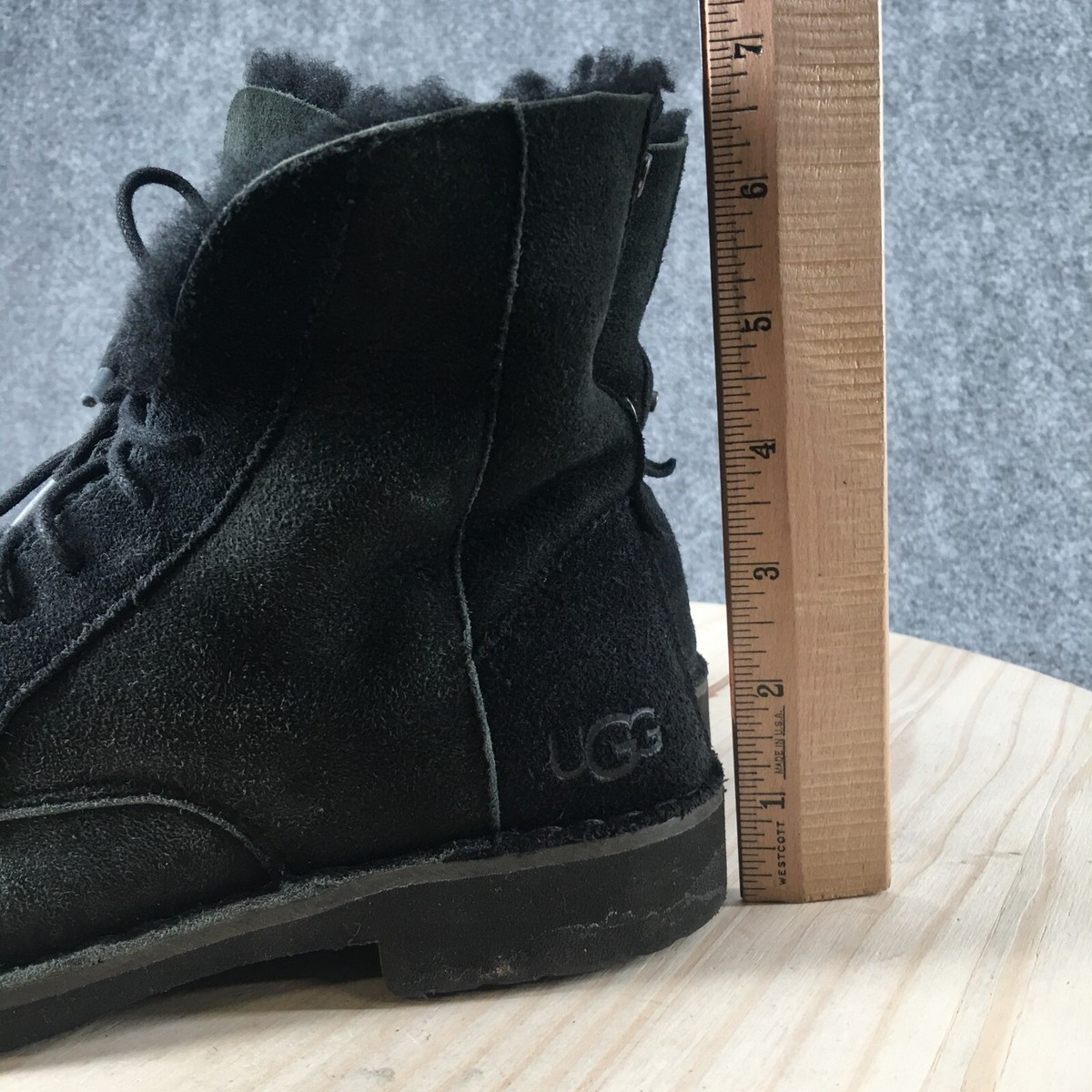 UGG Boots Womens 6.5 Quincy Ankle Winter Casual 1012359 