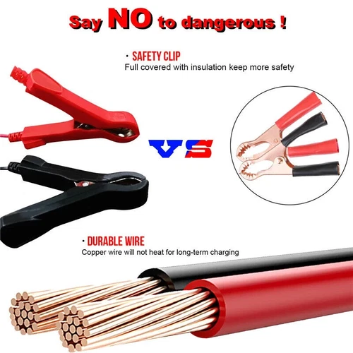 1500mAh Automatic Smart Battery Charger 12V Portable Car Auto Trickle Maintainer - Picture 10 of 13
