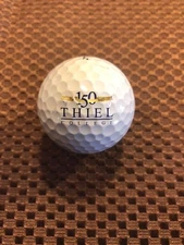 LOGO GOLF BALL-NCAA...THIEL COLLEGE..150 YEARS......PROV1X BALL.