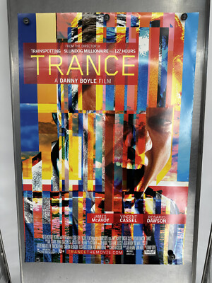 Trance Movie Poster 27x40 Danny Boyle Film Rosario Dawson James McAvoy