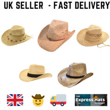 Mens Straw Cowboy Hats (5 Great Designs) - Fast Post 🚚💨