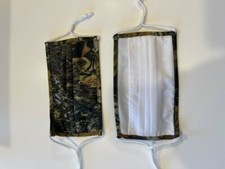 New cotton face mask masks camo camouflage brown green adjustable pocket