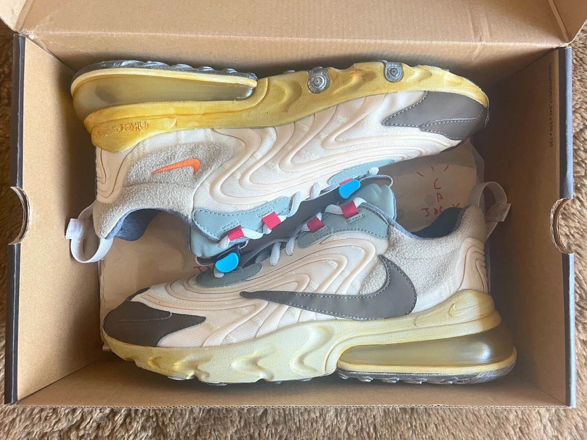 Size 10 - Nike Air Max 270 React x Travis Scott Friends & Family