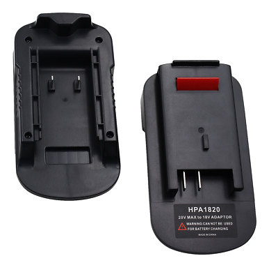 20V Battery Adapter to 18V NiCad Tools for B D Porter Cable PCC682L PCC681L