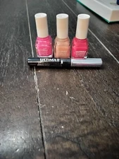 ULTIMA II ADVANCED FORMULA EXTRA FULL MASCARA SEALED,3 NAIL POLISH