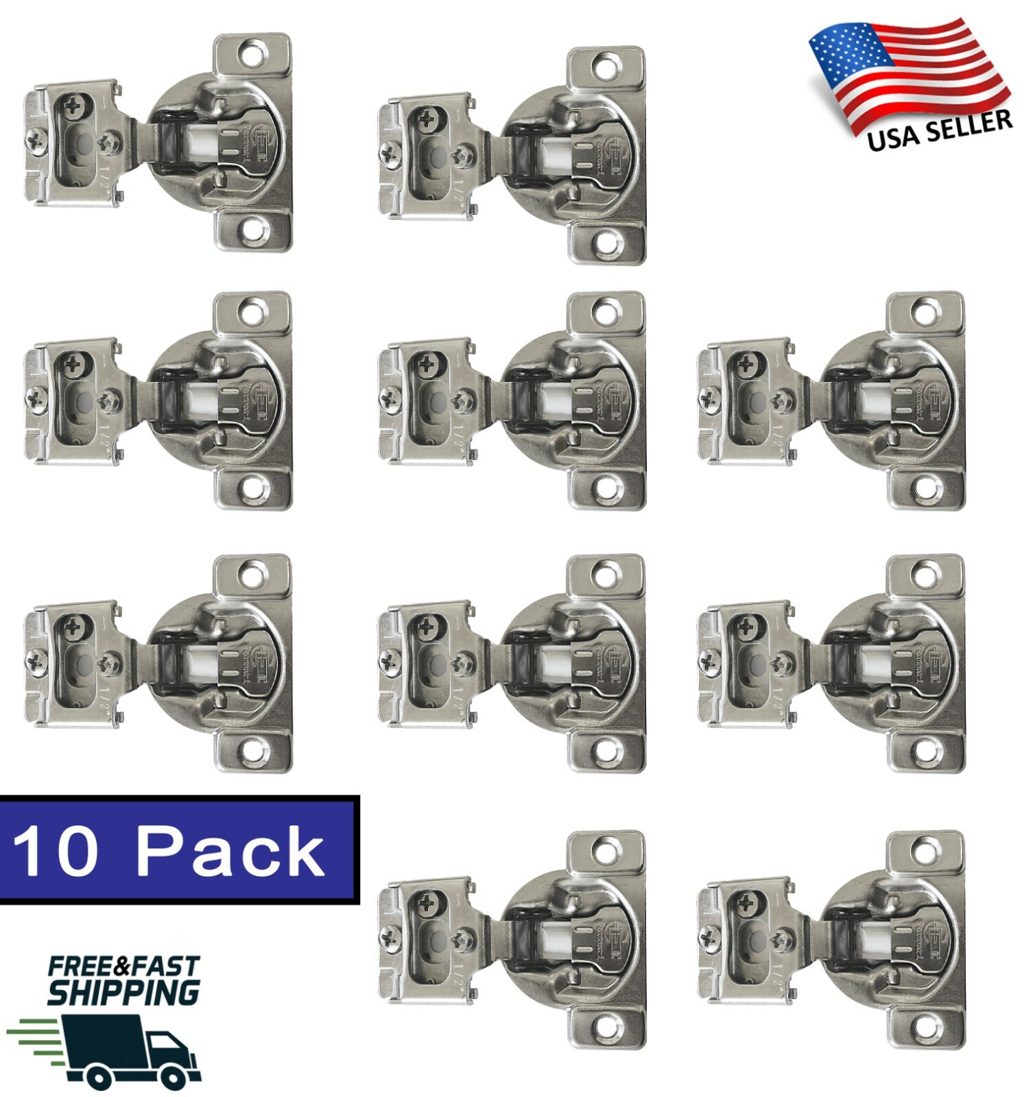 Liberty 105 Degree 1 1 4 In Overlay Soft Close Cabinet Hinge 2 Pack For Sale Online Ebay
