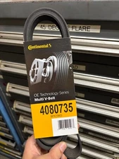 *2 pack* NEW 4080735 Serpentine Belt-Continental Elite Gatorback Belt