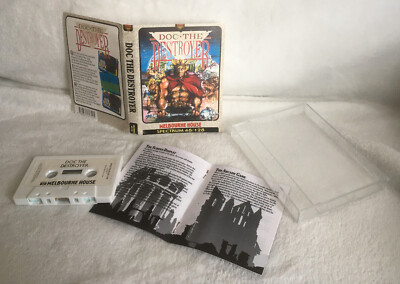 32930 Doc The Destroyer - Sinclair Spectrum 48K Game (1987) for