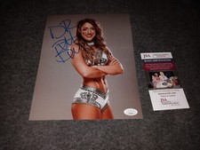 dr britt baker signed 8x10 Jsa Aew