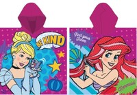 Prinzessin Badeponcho Mit Kapuze Badeumhang Poncho Princess MaßE: 55X110 Cm