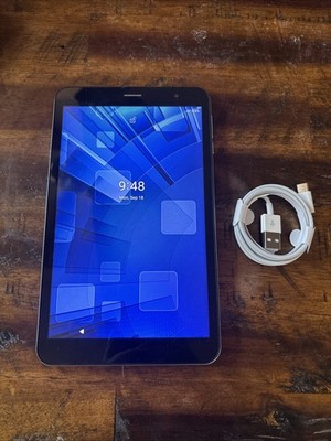 SUNSHINE T1 ELITE TABLET 16GB, 8in (T-Mobile) SILVER FREE BUNDLE & SHIPPING