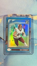 2024-25 Panini Optic Donruss - Ben Sinnott, Commanders RC Light Blue /299