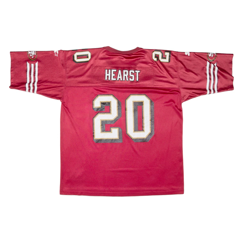 STARTER NFL San Francisco 49ERS Mens Jersey Maroon USA V-Neck Nylon 2XL - Image 3 of 4