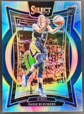 2025 Panini Select WNBA Paige Bueckers #25 Silver Prizm (RC) Dallas Wings