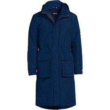 Landsend Men's Squall Stadium Coat (Deep Sea Navy) *FREEPOST* Size Medium