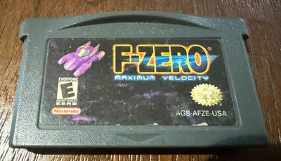 Game Boy Advance F-Zero Maximum Velocity GBA Genuine and Tested