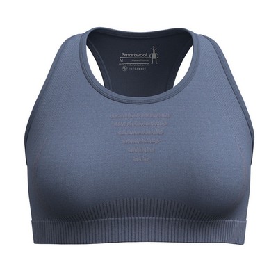 Smartwool Damen Intraknit Crop BH - Atmungsaktive Merinowolle Unterwäsche.