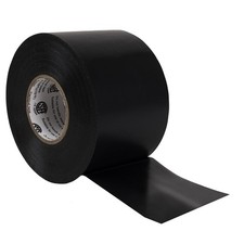 2" x 66ft. Electrical Tape Black 7mil Thick Vinyl Flame Retardant Heavy Duty NEW