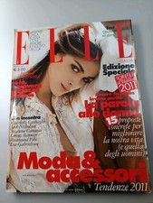 ELLE Rivista Magazine Febbraio 2011 Fashion Moda Italiana Style 