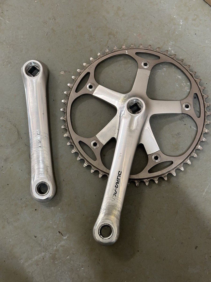 シマノ　デュラエースクランク　FC-7600  167.5mm  ピストクランク シマノ デュラエースクランク FC-7600 167.5mm ピストクランク