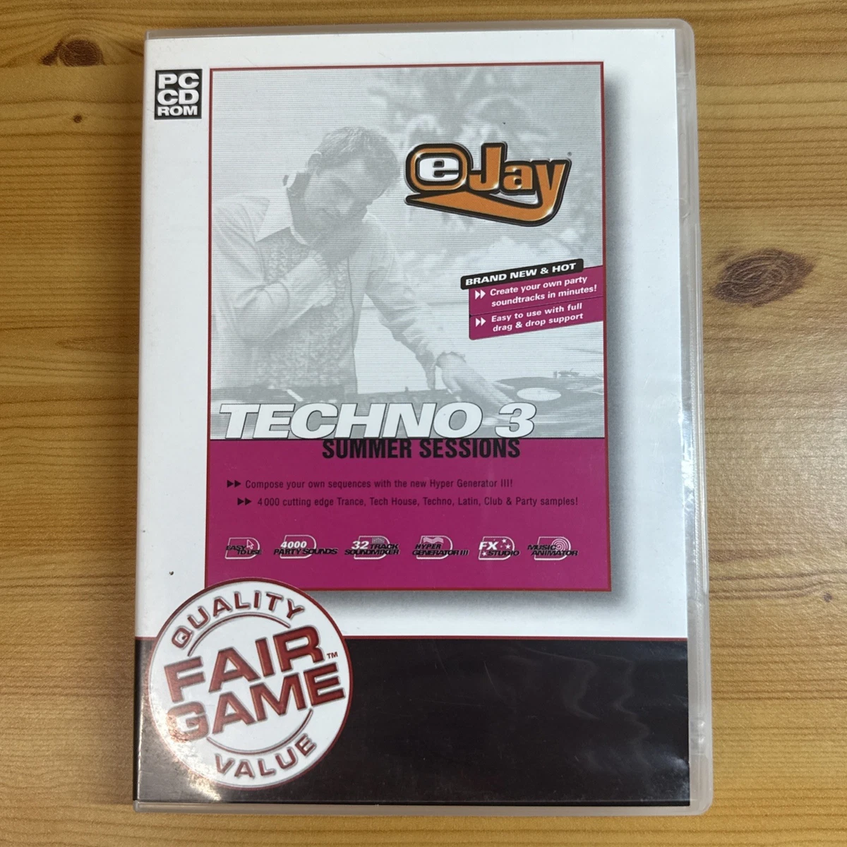 Jeu EJay Dance 3 Sur PC – 5000 Samples Dance Trance House – RARE – Floto Games