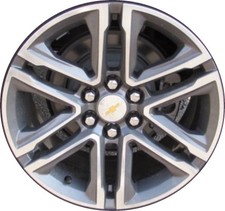 18x8.5 Factory Oem Charcoal Aluminum Wheel Rim For 2019-2022 Chevrolet Colorado