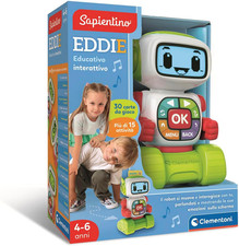Sapientino - Eddie Robot Educativo Interattivo, Gioco Educativo Bambini 4-6 Anni