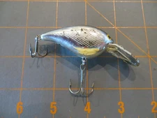 Blakemore Trouble Shooter Flow Thru Crankbait - Black & Chrome - 3 inch