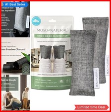 Charcoal Shoe Deodorizer Bags Unscented Bamboo Odor Absorber Moisture