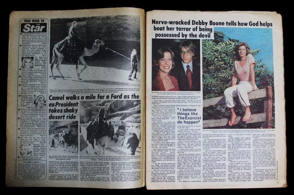 THE STAR WEEKLY TABLOID CELEBRITY GOSSIP MAGAZINE 27 FEBRUARY 1979 LINDA LAVIN Foto 3 de 4